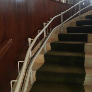 stairlift curved rail